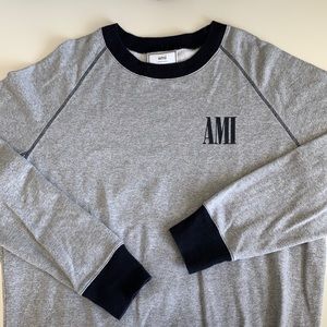 ami alexandre mattiussi sweatshirt size L in EUC